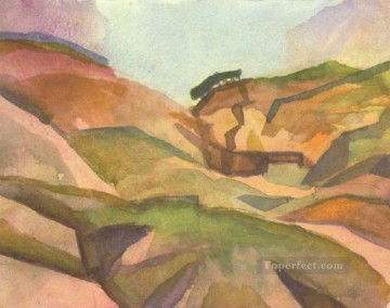 August Macke Painting - Landcape August Macke